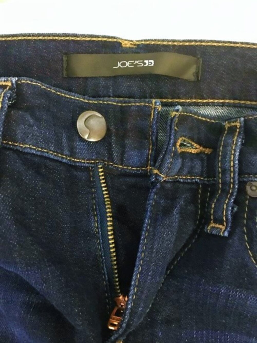 Joe’s Jeans The Cigarette Malia Low Rise Slim Straight Jeans Dark Wash 24 NWT - Picture 8 of 14